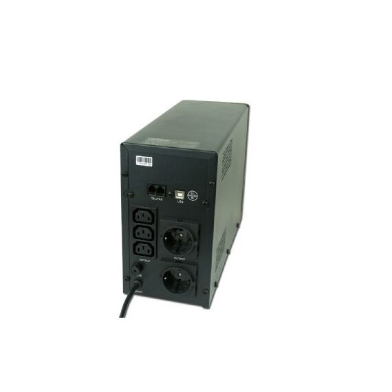 Gembird EG-UPS-033 uninterruptible power supply (UPS) Line-Interactive 1200 VA 720 W 3 AC outlet(s) | Techbox