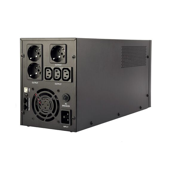 Gembird EG-UPS-036 uninterruptible power supply (UPS) Line-Interactive 3 kVA 1800 W 6 AC outlet(s) | Techbox