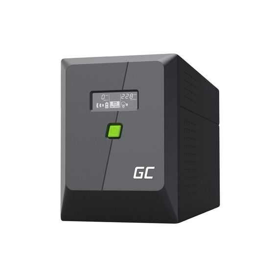 Green Cell uninterruptible power supply (UPS) Line-Interactive 2 kVA 1200 W 4 AC outlet(s) | Techbox