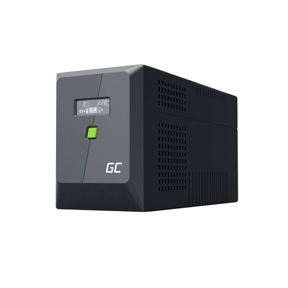 Green Cell uninterruptible power supply (UPS) Line-Interactive 2 kVA 1200 W 4 AC outlet(s) | Techbox