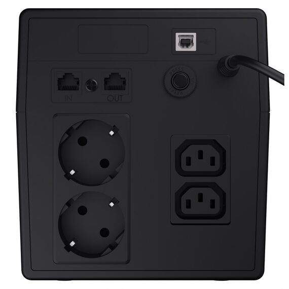 Green Cell UPS08 uninterruptible power supply (UPS) Line-Interactive 1000 VA 700 W 4 AC outlet(s) - UPS & Surge Protectors - Surge Protection - Techbox