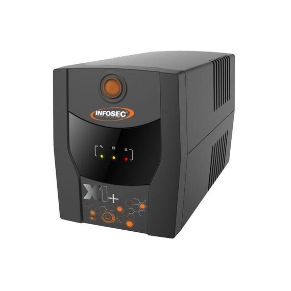 Infosec INF_661147 Backup Power Supply UPS X1+ 1300 IEC, 1300VA, 720W, 6× C13 | Techbox
