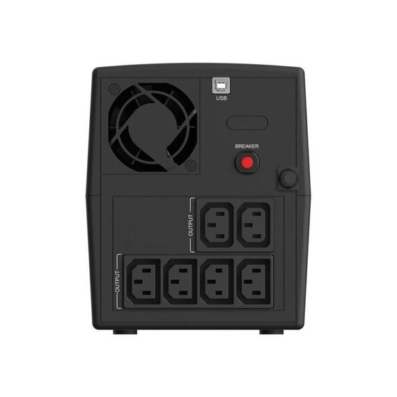 Infosec INF_661147 Backup Power Supply UPS X1+ 1300 IEC, 1300VA, 720W, 6× C13 | Techbox