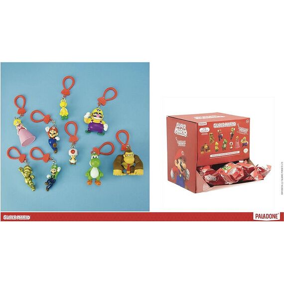 Super Mario Mistery Backpack Buddies assorted