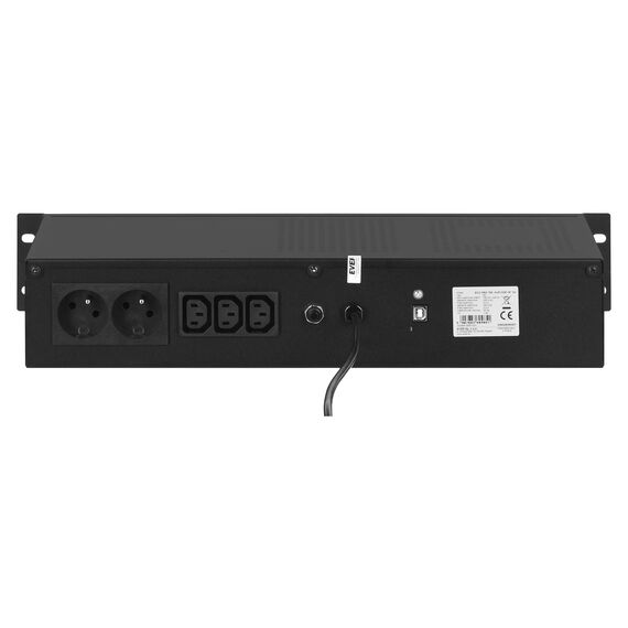 UPS EVER ECO Pro 700 AVR CDS 19" 2U (Rack; 700VA) (W/EAVRRM-000K70/00) - UPS & Surge Protectors - Surge Protection - Techbox