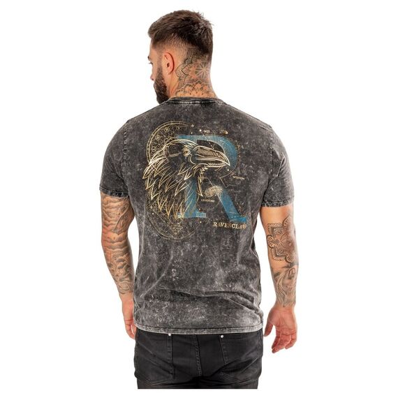 Harry Potter T-Shirt Ravenclaw Acid Wash Size XXL