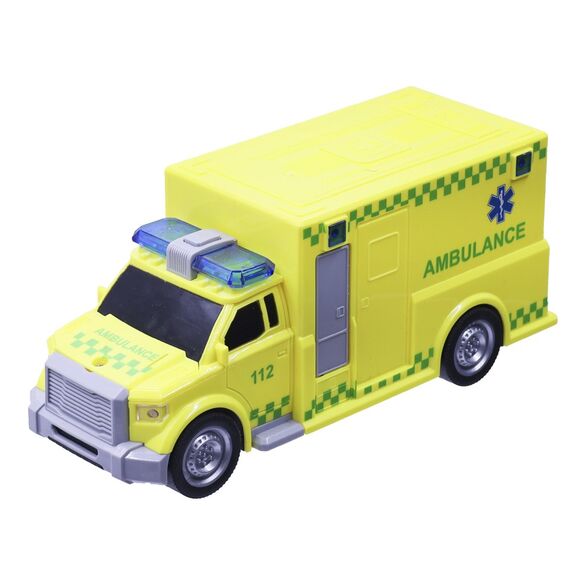 Motor 112 - Ambulance w. light & sound (I-1600013) / Toys