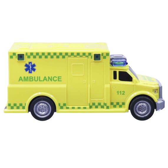 Motor 112 - Ambulance w. light & sound (I-1600013) / Toys