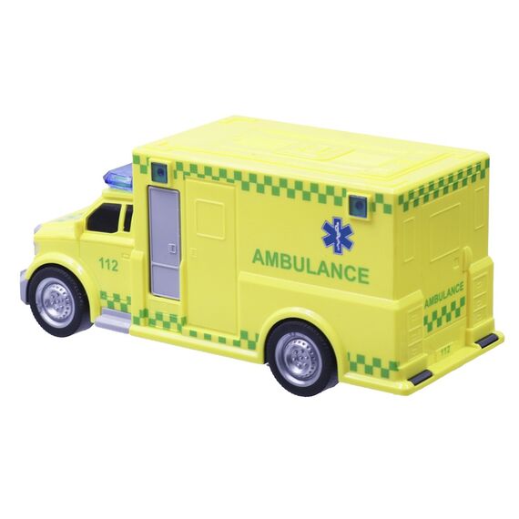 Motor 112 - Ambulance w. light & sound (I-1600013) / Toys