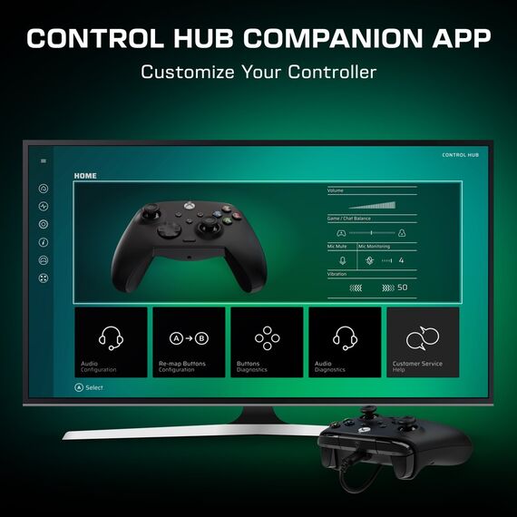 Turtle Beach - Rematch Core Wired Controller - Black / Xbox Series X | Techbox