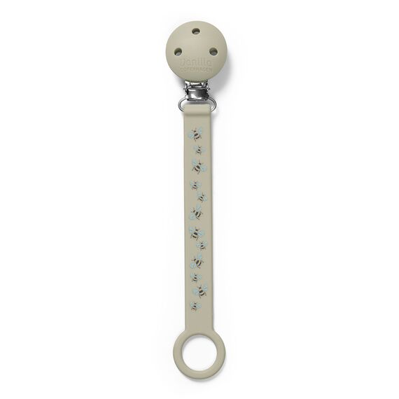 Vanilla Copenhagen - Pacifier Holder - Silicone - Honeybee (PACI5025) / Baby and Children