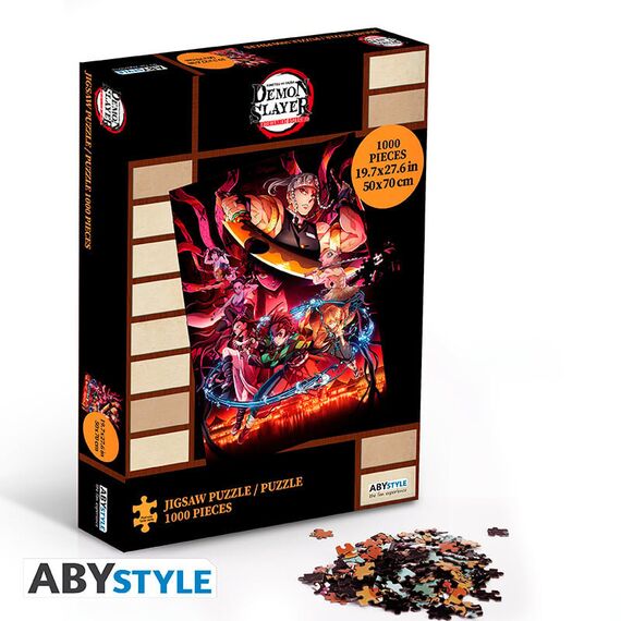 DEMON SLAYER - Puzzle 1000 pieces - Key Art - Puzzles - Gifts - Techbox