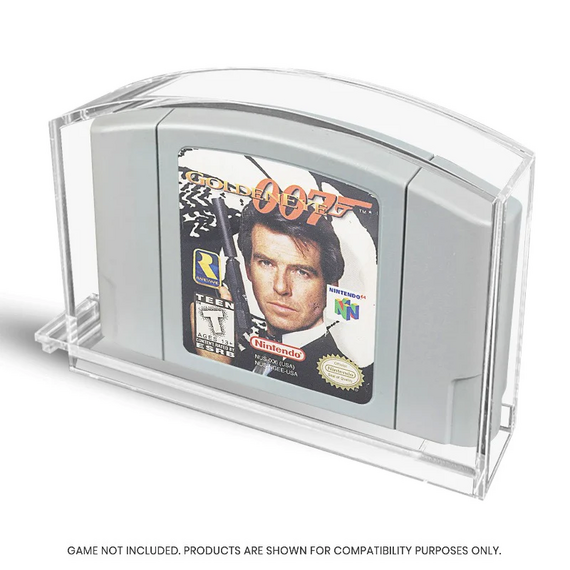 EVORETRO - PREMIUM Acrylic Case for N64 Cartridge pack of 2 - Nintendo Switch Accessories - Accessories for Consoles - Techbox
