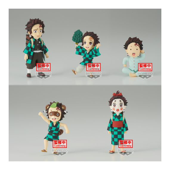 DEMON SLAYER-WCF Tanjiro Kamado collection-Assortiment 12 Figurine 7cm - Figurines - Collectibles - Techbox