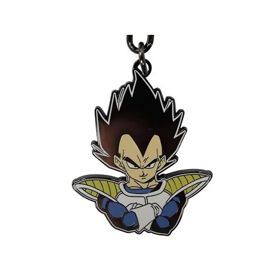 DRAGON BALL - Metal Keychain - DBZ/VEGETA - Keychains - Gifts - Techbox