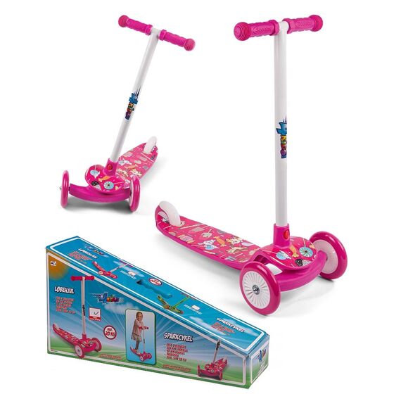 California - 3-Wheel Scooter - Pink (83113) / Toys