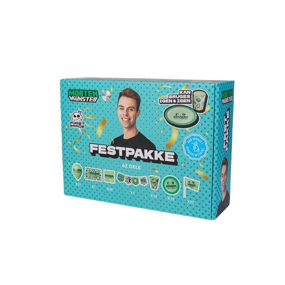 FIRSTGRADE - Partykit 10 pack - Morten Münster / Baby and Children
