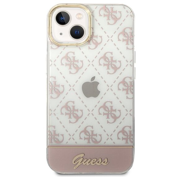 Guess GUHCP14MHG4MHP iPhone 14 Plus 6.7 "pink / pink hardcase 4G Pattern Script - Uncategorized Cases (2) - Cases - Techbox