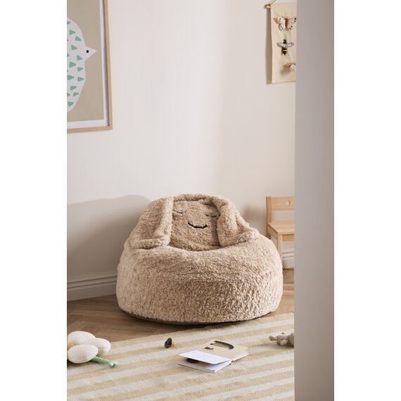 Kids Concept - Bean bag Snuggle - Beige - 82x84x54 cm / Baby and Children