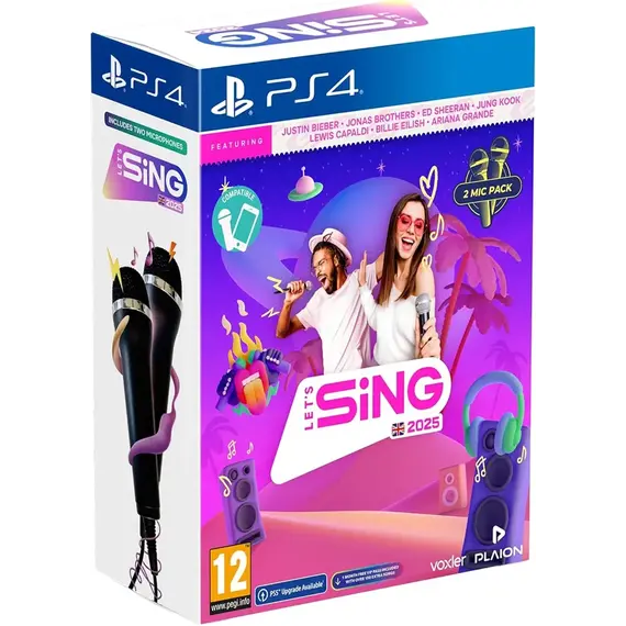 Let's Sing 2025 (Double Mic Bundle) / PlayStation 4 - PS4 Games - Games - Techbox
