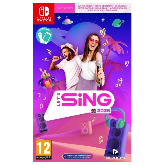 Let's Sing 2025 / Nintendo Switch - Nintendo Switch Games - Games - Techbox