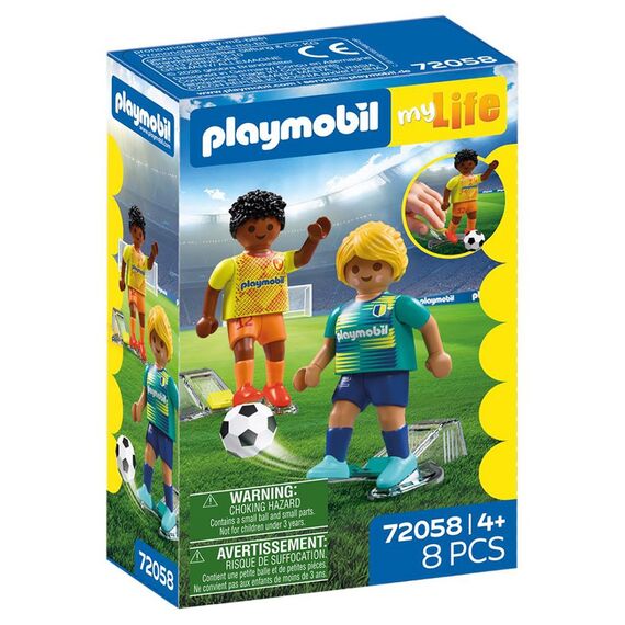 PLAYMOBIL - Soccer Players (72058) / Toys