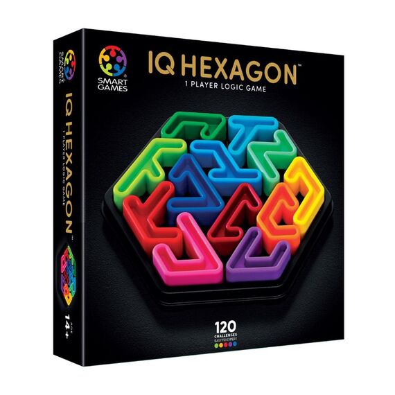 SmartGames: IQ Deluxe - Hexagon (Nordic) (SG2650) / Toys