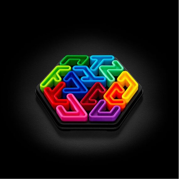 SmartGames: IQ Deluxe - Hexagon (Nordic) (SG2650) / Toys