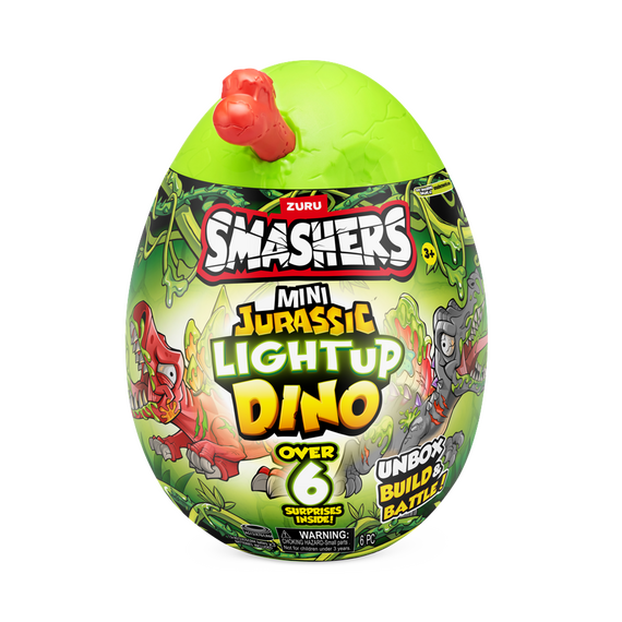 Smashers - Mini Jurassic Light Up Dino Egg / Toys