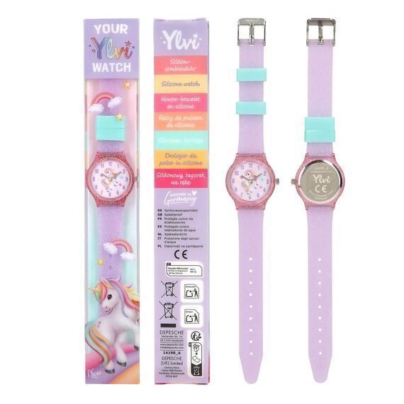 Ylvi - Silicone Watch - Perfectly proportioned for smaller wrists, with an adjustable strap / Toys