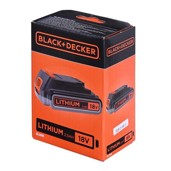 Black+Decker BL2518-XJ 18 V 2.5 Ah power tool battery | Techbox