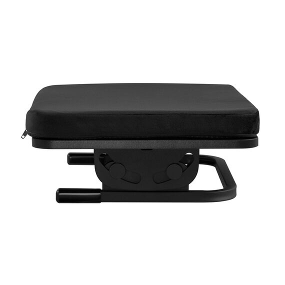Maclean MC-460 Ergonomic Footrest Leg Foot Rest Infinitely Adjustable Angle Under Desk Removable Cushion Cushioned - Various Supplies - Office Supplies - Techbox