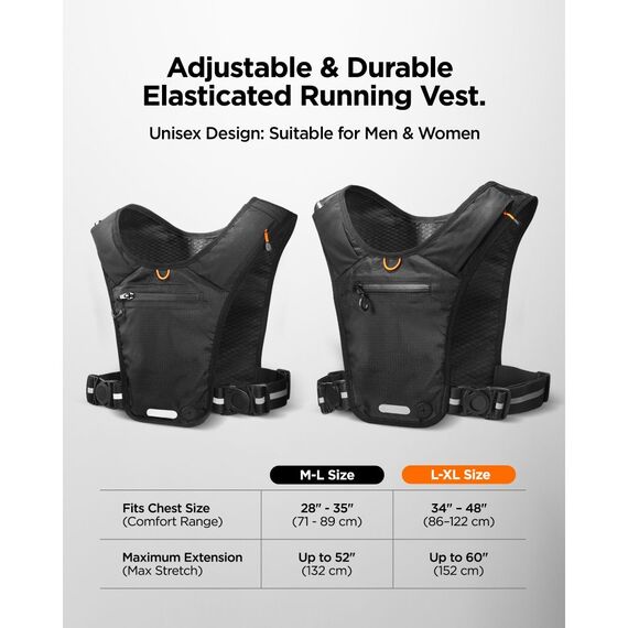 Spigen A720 Dynamic Shield ML Running Vest - Black