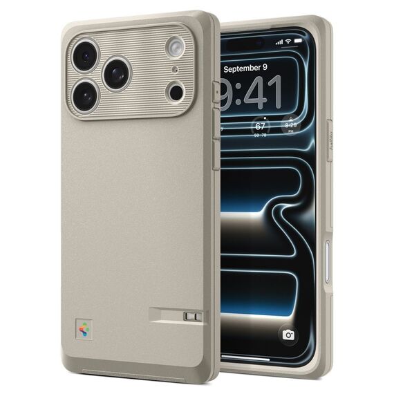 Spigen Classic LS MagSafe Case for iPhone 17 Pro Max - Beige