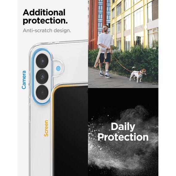 Spigen Liquid Crystal Case for Samsung Galaxy A37 5G - Transparent