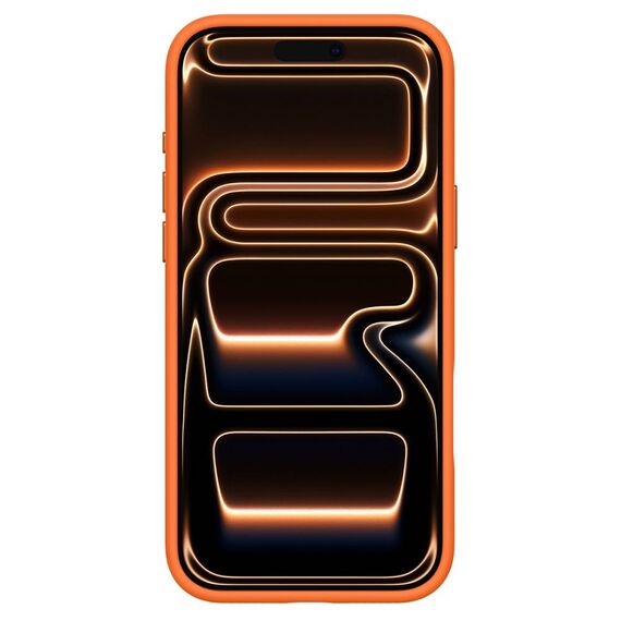 Spigen Silicone Fit Mag Case for iPhone 17 Pro - Orange