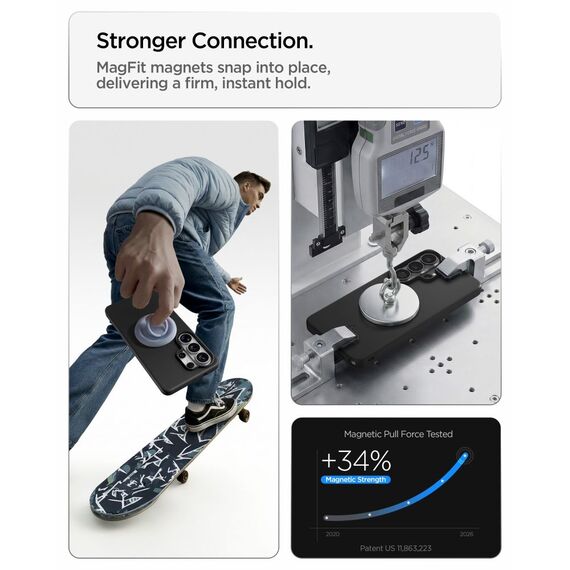Spigen Thin Fit Mag MagSafe Case for Samsung Galaxy S26 Ultra - Black