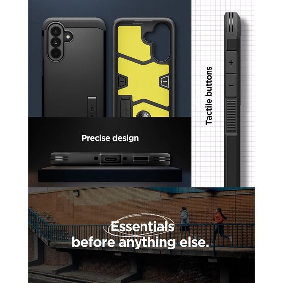 Spigen Tough Armor Schutzhülle für Samsung Galaxy A37 5G – Schwarz