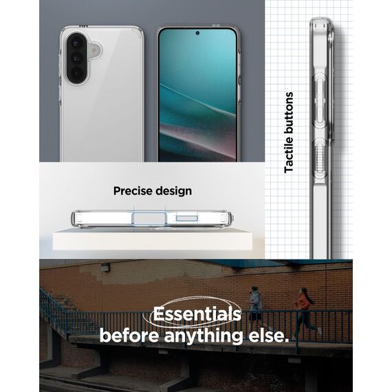 Spigen Ultra Hybrid Case for Samsung Galaxy A57 5G - Transparent