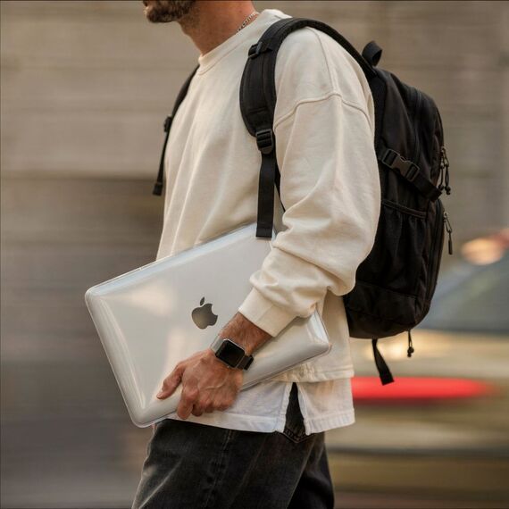 Tech-Protect SmartShell Hülle für MacBook Neo 13" - Transparent