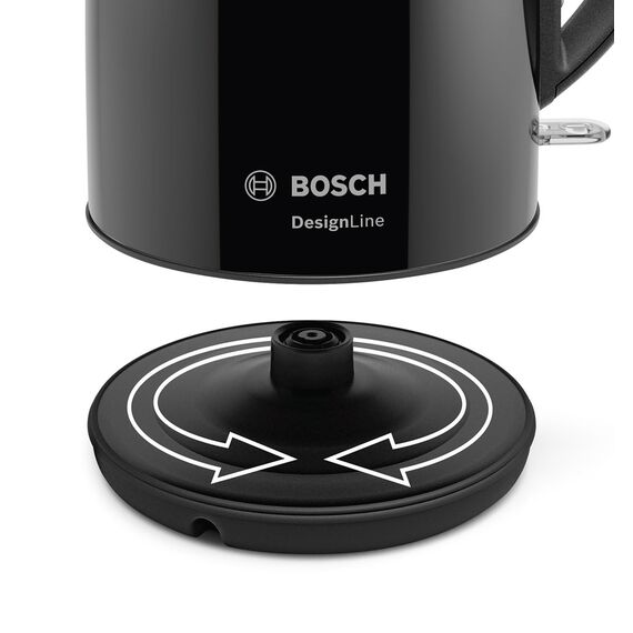 Bosch TWK3P423 electric kettle 1.7 L 2400 W Black | Techbox