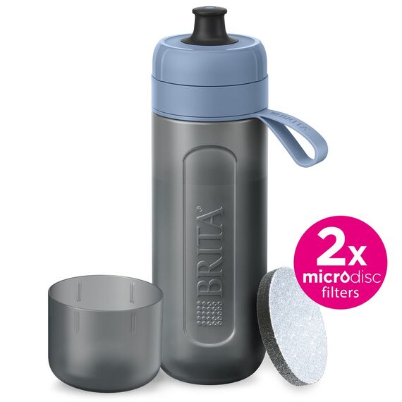 Brita Active blue 2-disc filter bottle | Techbox