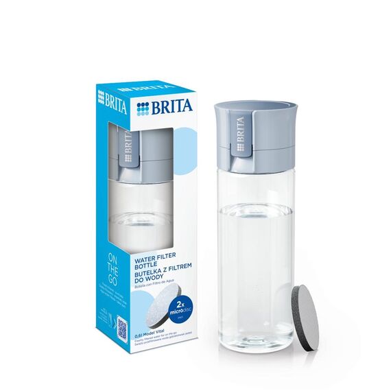 Brita Vital blue 2-disc filter bottle | Techbox