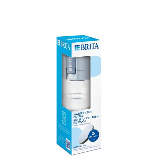 Brita Vital blue 2-disc filter bottle | Techbox