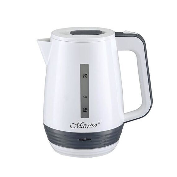 Electric kettle 1.7l 2200W MAESTRO MR-033-WHITE - Kettles - Coffee & Beverages - Techbox