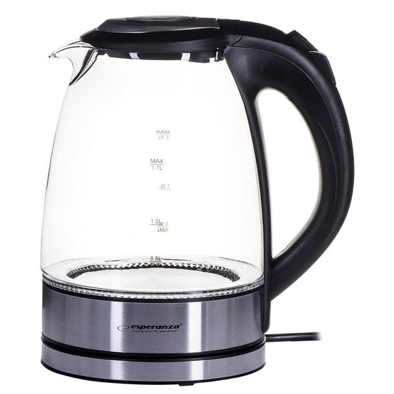 Esperanza EKK012 Electric kettle 1.7 L Black, Multicolor 2200 W | Techbox