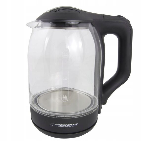Esperanza EKK025K Electric kettle 1.7 L Black, Multicolor 1500 W | Techbox