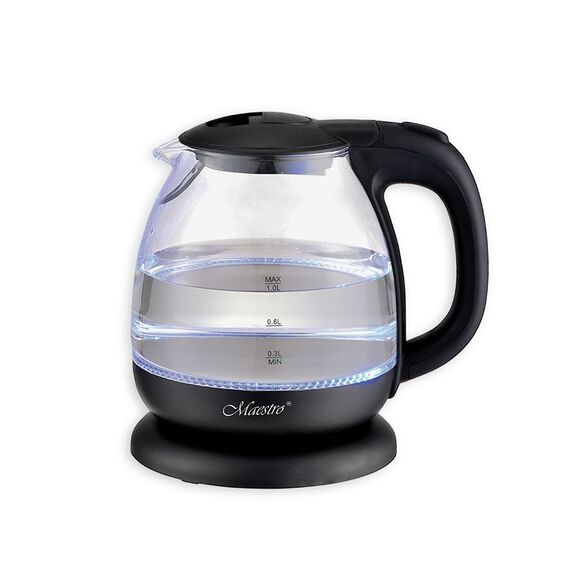 MAESTRO MR-055 electric kettle 1 L 1100 W (MR-055-BLACK) Black - Kettles - Coffee & Beverages - Techbox