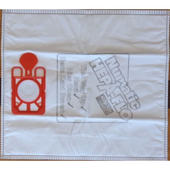 Numatic HEPA-flo NVM1CH 9L bags for vacuum cleaners Henry Hetty Harry 10 pcs | Techbox