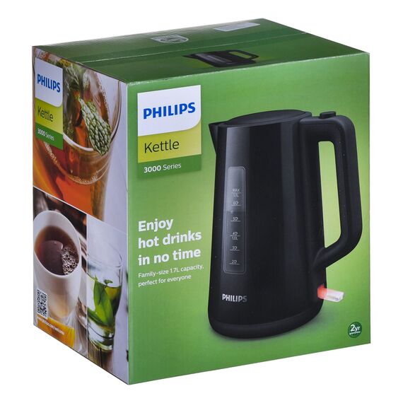 Philips HD9318/20 electric kettle 1.7 L 2200 W Black | Techbox